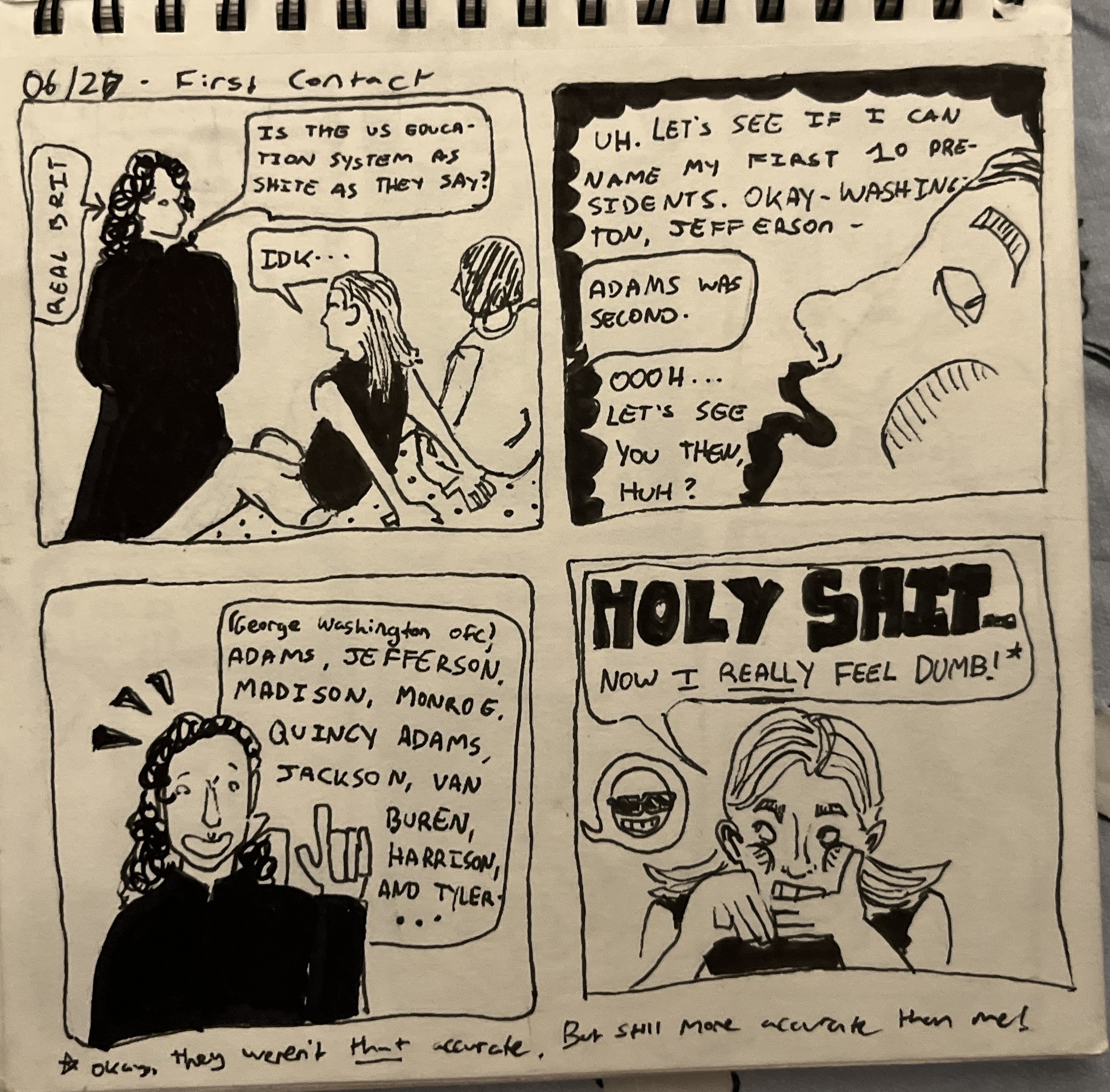 first contact